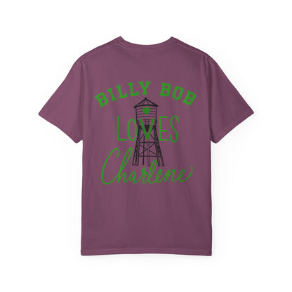 T-Shirt — "Billy Bob Loves Charlene" Graphic Tee
