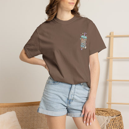 Iced Coffee & Anxiety T-Shirt — 'Fueled by Iced Coffee and Anxiety' Graphic Tee