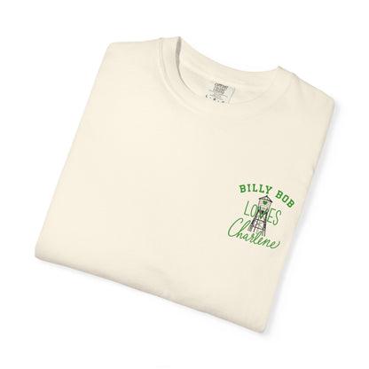 T-Shirt — "Billy Bob Loves Charlene" Graphic Tee