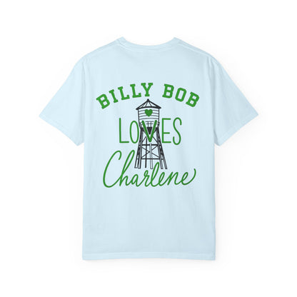 T-Shirt — "Billy Bob Loves Charlene" Graphic Tee