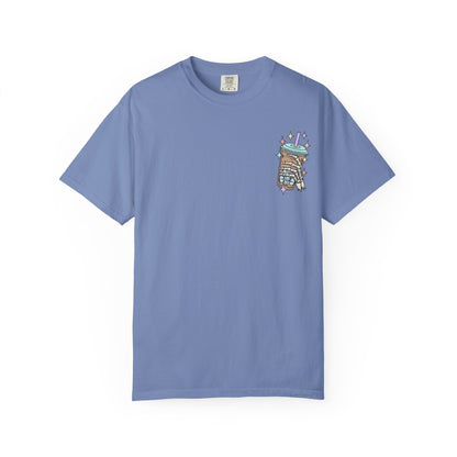 Iced Coffee & Anxiety T-Shirt — 'Fueled by Iced Coffee and Anxiety' Graphic Tee