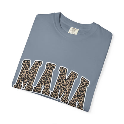 Mama Leopard Print T-Shirt — Women's Mom Graphic Tee for Mother's Day & Everyday