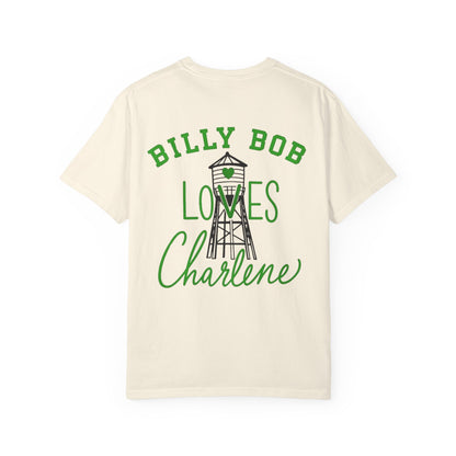 T-Shirt — "Billy Bob Loves Charlene" Graphic Tee