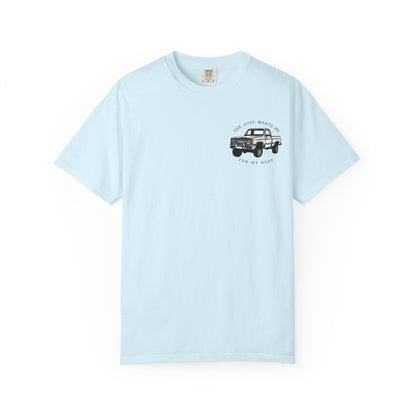 T-Shirt — "She Just Wants Me for My Body" Truck Graphic Tee