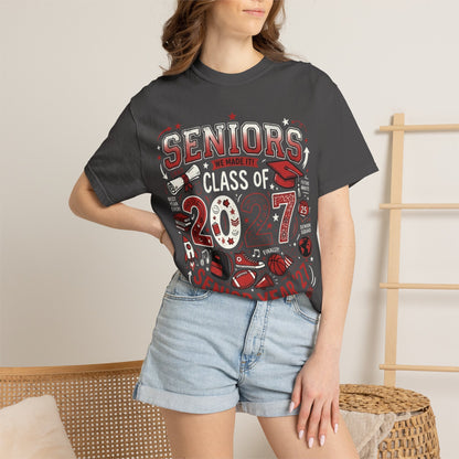 Seniors Class of '27 Senior Year Graphic T-Shirt