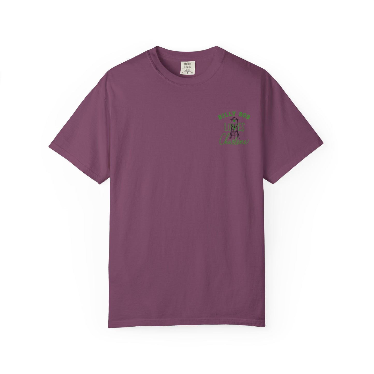T-Shirt — "Billy Bob Loves Charlene" Graphic Tee