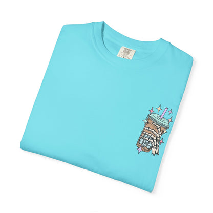 Iced Coffee & Anxiety T-Shirt — 'Fueled by Iced Coffee and Anxiety' Graphic Tee