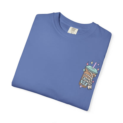 Iced Coffee & Anxiety T-Shirt — 'Fueled by Iced Coffee and Anxiety' Graphic Tee