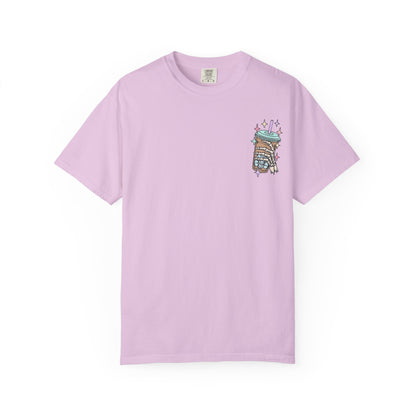 Iced Coffee & Anxiety T-Shirt — 'Fueled by Iced Coffee and Anxiety' Graphic Tee