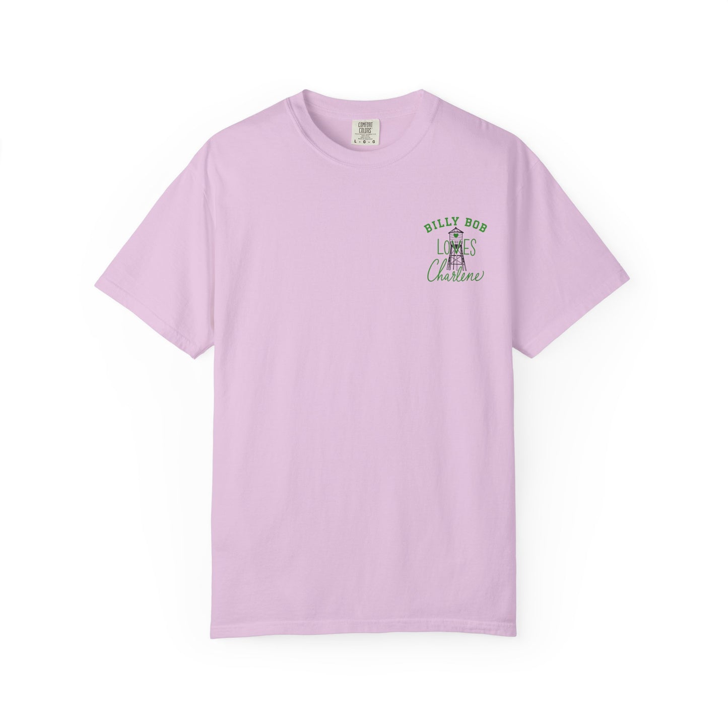 T-Shirt — "Billy Bob Loves Charlene" Graphic Tee