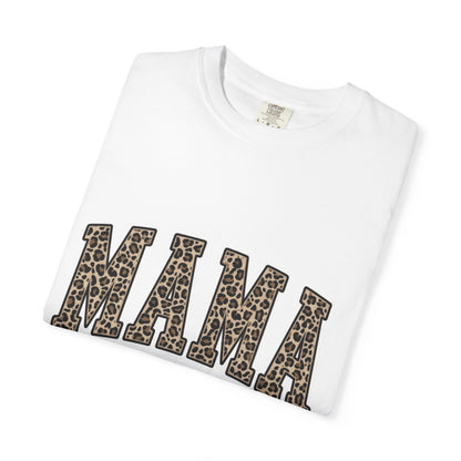 Mama Leopard Print T-Shirt — Women's Mom Graphic Tee for Mother's Day & Everyday