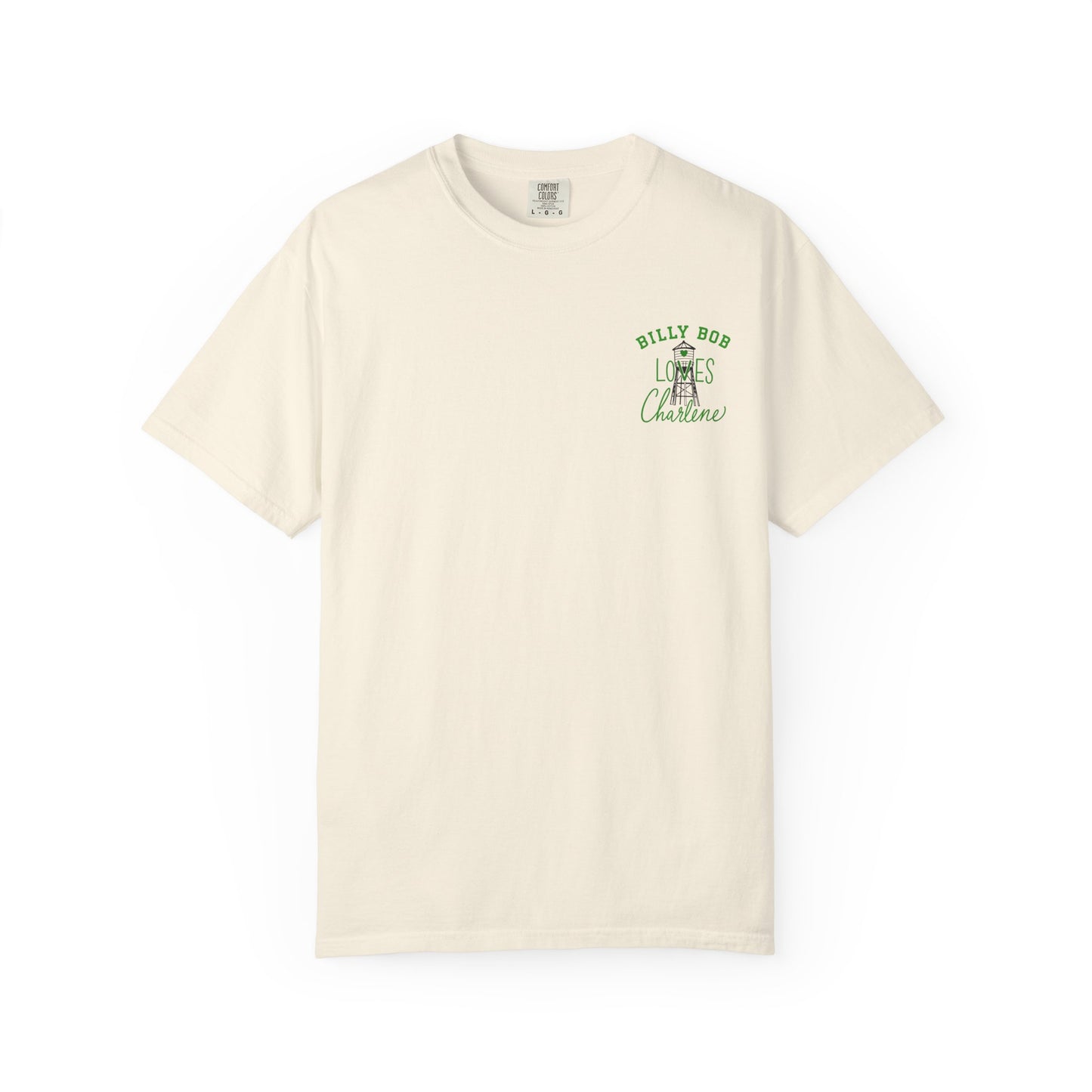 T-Shirt — "Billy Bob Loves Charlene" Graphic Tee