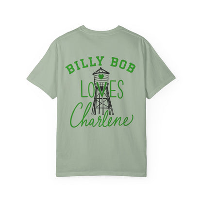 T-Shirt — "Billy Bob Loves Charlene" Graphic Tee